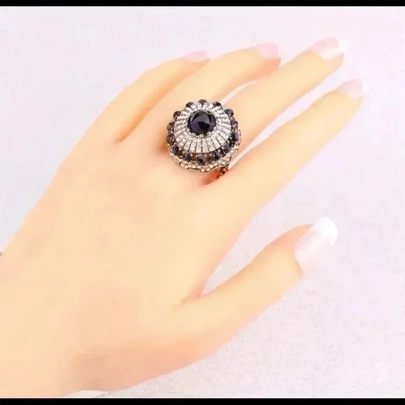 Vintage Crystal Antique Rings For Women